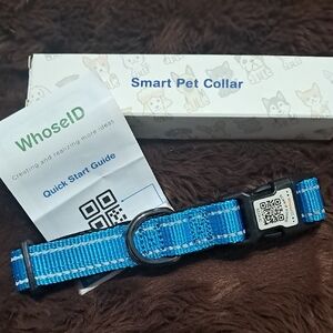 NWT! Blue Smart Pet Collar